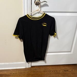 Batman Black T-Shirt with Yellow Accents